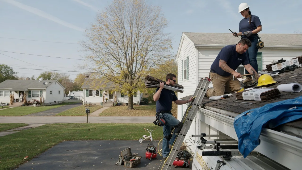 Local Roofing Contractors in Walnut Hill, IL near me